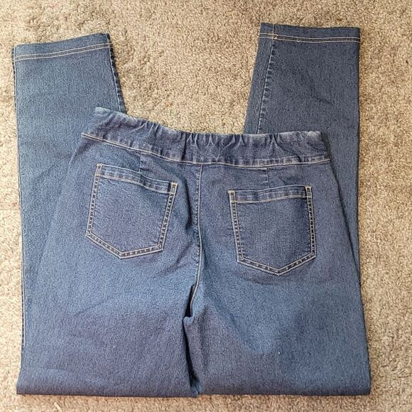 🌴JEANS NWOT  Straight From The Product Sample Line HAND PAINTED - Picture 4 of 12